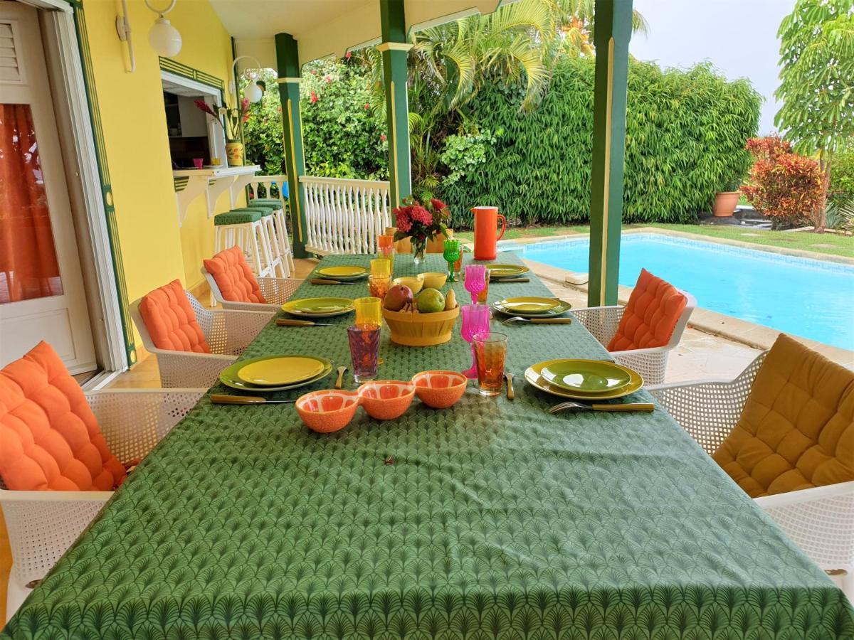 Villa Guadeloupe Saint François Accès Mer Piscine IGUANA BAY - Villa Zagadi Esterno foto